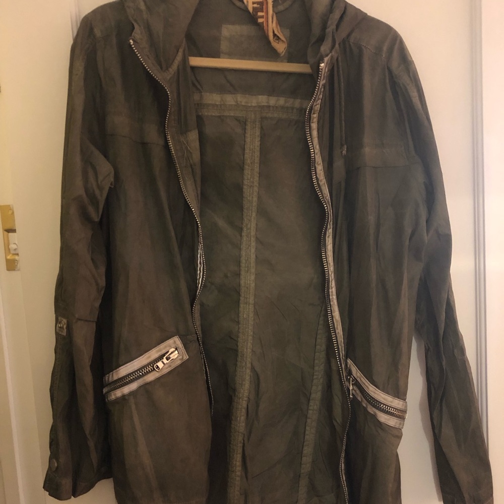 Fillmore army green lightweight jacket